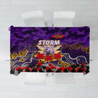 Storm ANZAC Day Tablecloth Australian Army - Lest We Forget