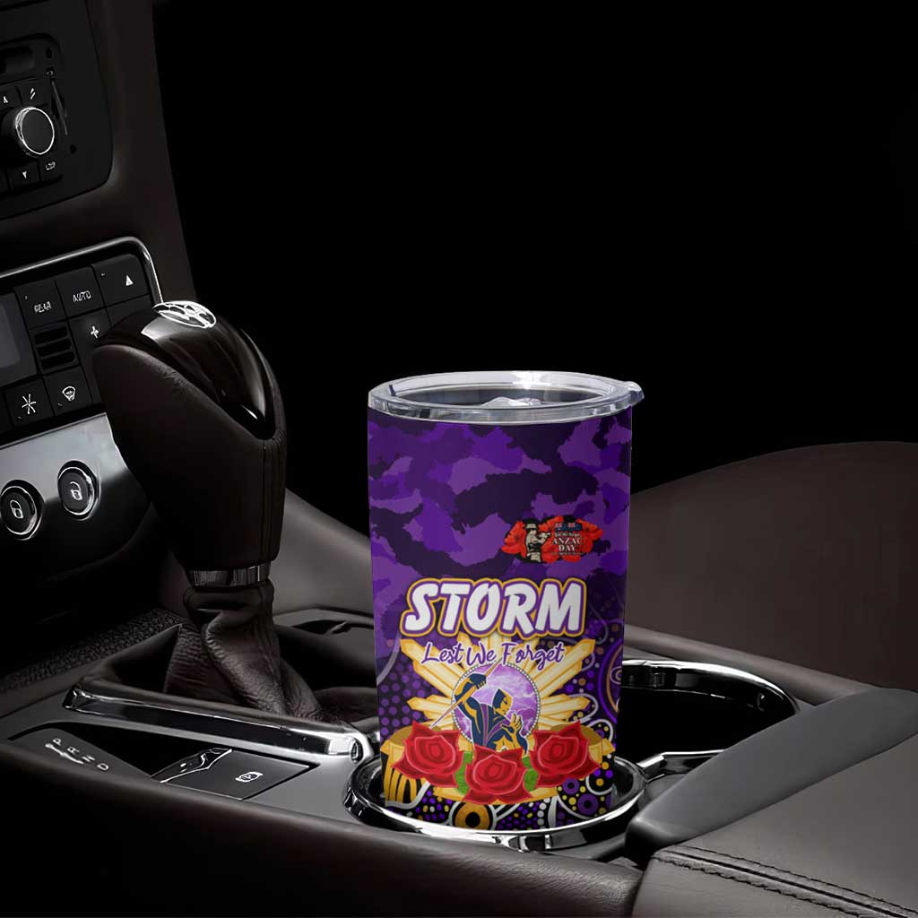 Personalized Storm ANZAC Day Tumbler Cup Australian Army - Lest We Forget