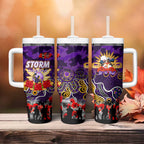 Personalized Storm ANZAC Day Tumbler With Handle Australian Army - Lest We Forget