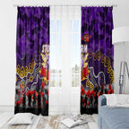 Storm ANZAC Day Window Curtain Australian Army - Lest We Forget