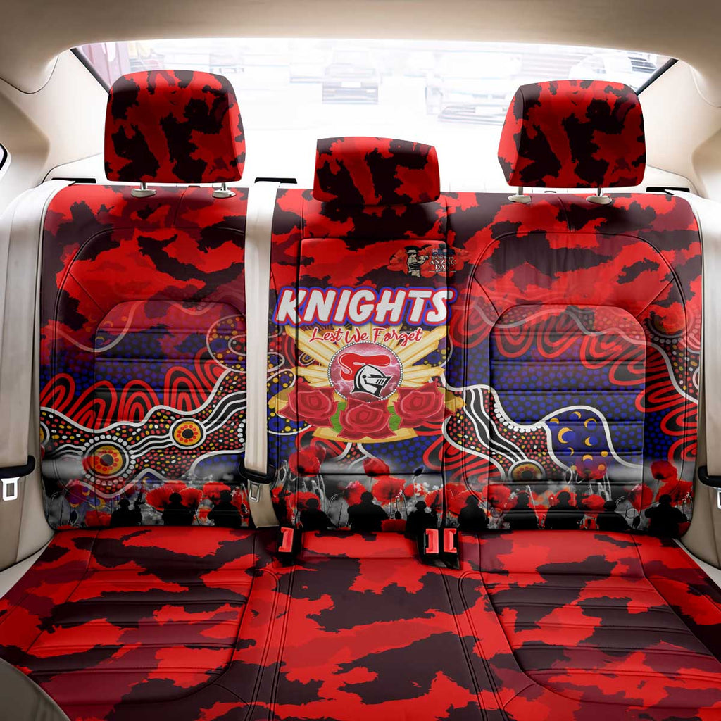 Knights ANZAC Day Back Car Seat Cover Australian Army - Lest We Forget