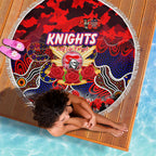 Knights ANZAC Day Beach Blanket Australian Army - Lest We Forget