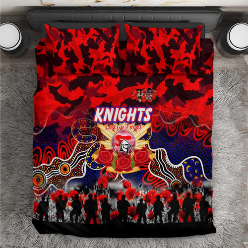 Knights ANZAC Day Bedding Set Australian Army - Lest We Forget