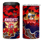 Personalized Knights ANZAC Day 4 in 1 Can Cooler Tumbler Australian Army - Lest We Forget