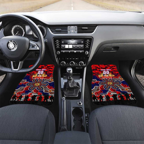 Knights ANZAC Day Car Mats Australian Army - Lest We Forget