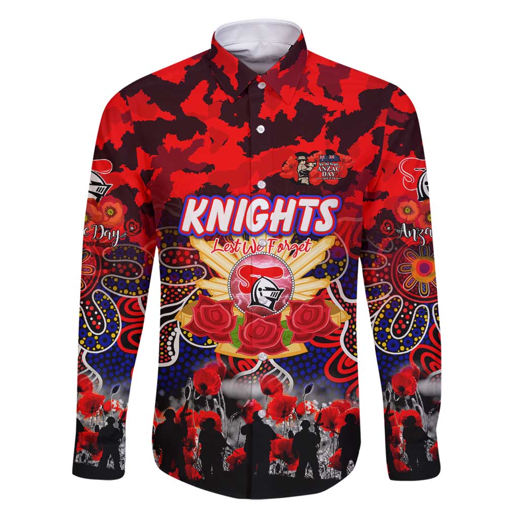 Personalized Knights ANZAC Day Family Matching Puletasi and Hawaiian Shirt Australian Army - Lest We Forget