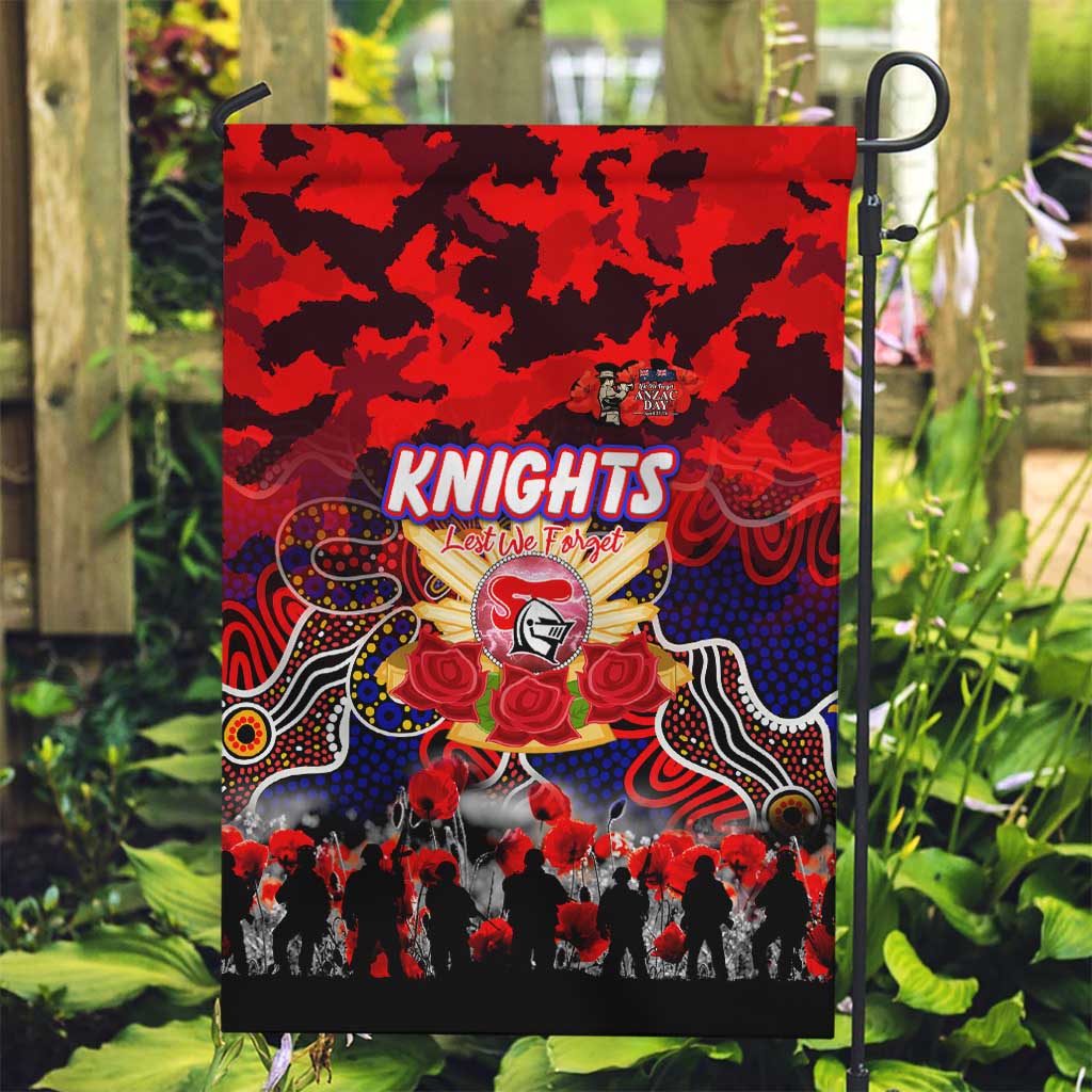 Knights ANZAC Day Garden Flag Australian Army - Lest We Forget