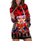 Personalized Knights ANZAC Day Hoodie Dress Australian Army - Lest We Forget