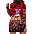 Personalized Knights ANZAC Day Hoodie Dress Australian Army - Lest We Forget
