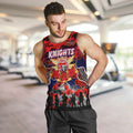 Personalized Knights ANZAC Day Men Tank Top Australian Army - Lest We Forget