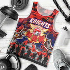 Personalized Knights ANZAC Day Men Tank Top Australian Army - Lest We Forget