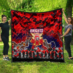 Knights ANZAC Day Quilt Australian Army - Lest We Forget