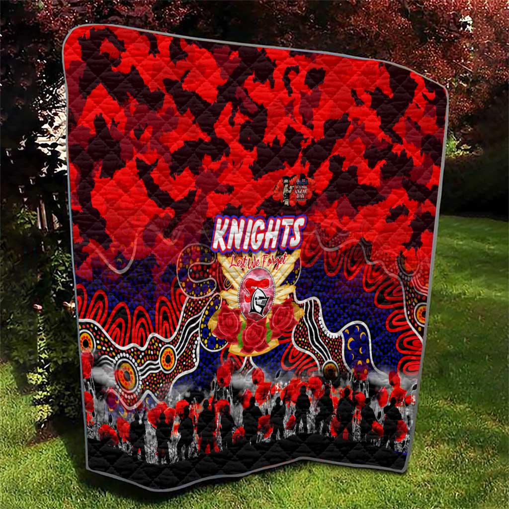 Knights ANZAC Day Quilt Australian Army - Lest We Forget