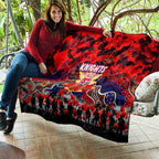 Knights ANZAC Day Quilt Australian Army - Lest We Forget