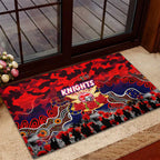 Knights ANZAC Day Rubber Doormat Australian Army - Lest We Forget