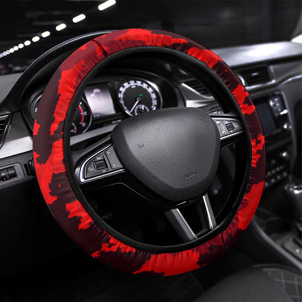 Knights ANZAC Day Steering Wheel Cover Australian Army - Lest We Forget