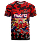 Personalized Knights ANZAC Day T Shirt Australian Army - Lest We Forget