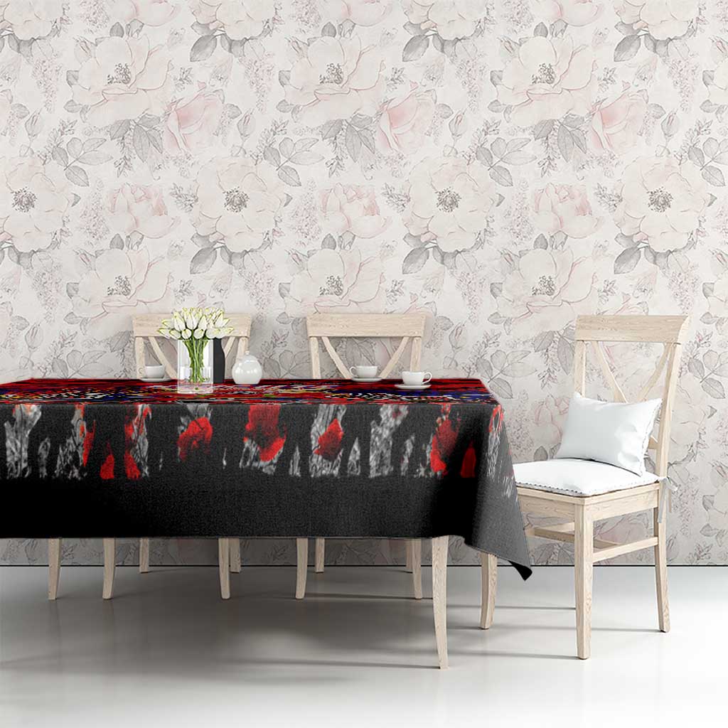 Knights ANZAC Day Tablecloth Australian Army - Lest We Forget
