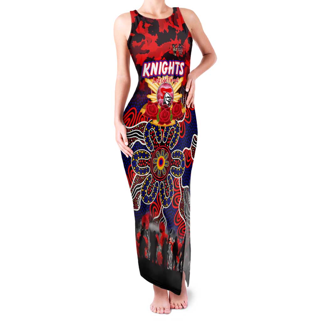 Personalized Knights ANZAC Day Tank Maxi Dress Australian Army - Lest We Forget