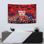 Knights ANZAC Day Tapestry Australian Army - Lest We Forget