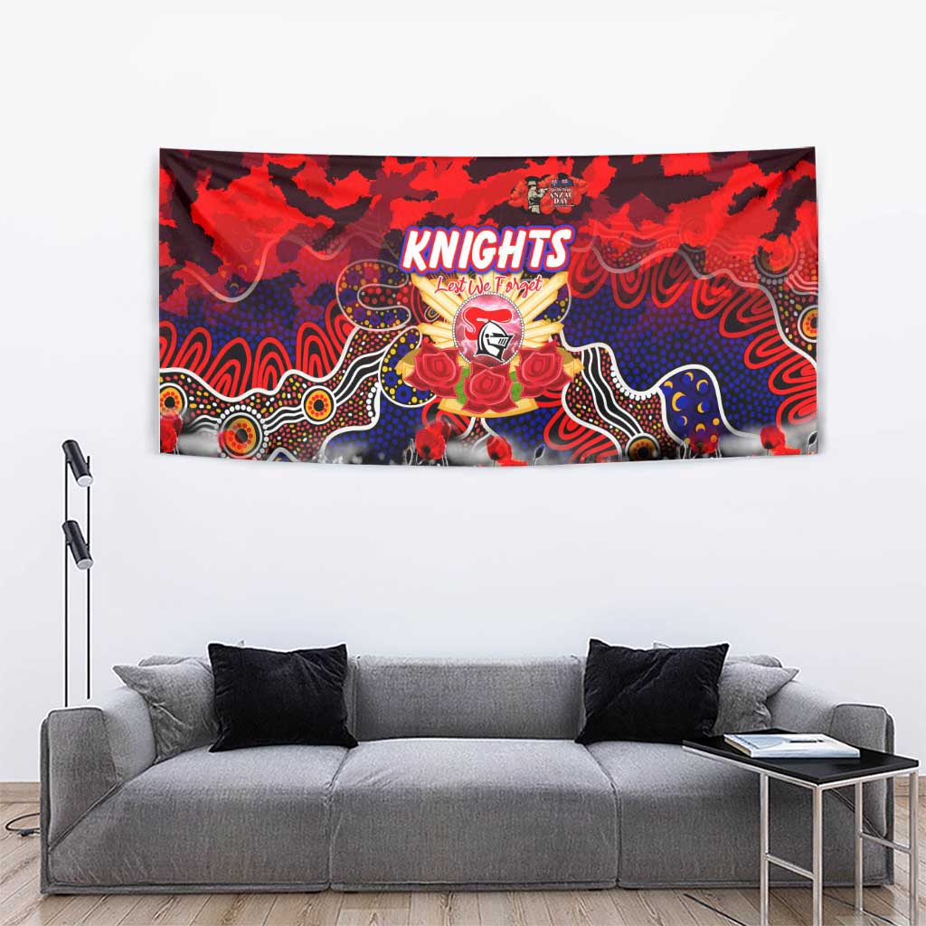 Knights ANZAC Day Tapestry Australian Army - Lest We Forget