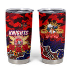 Personalized Knights ANZAC Day Tumbler Cup Australian Army - Lest We Forget