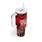 Personalized Knights ANZAC Day Tumbler With Handle Australian Army - Lest We Forget