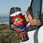 Personalized Knights ANZAC Day Tumbler With Handle Australian Army - Lest We Forget
