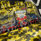 Cowboys ANZAC Day Back Car Seat Cover Australian Army - Lest We Forget