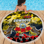 Cowboys ANZAC Day Beach Blanket Australian Army - Lest We Forget