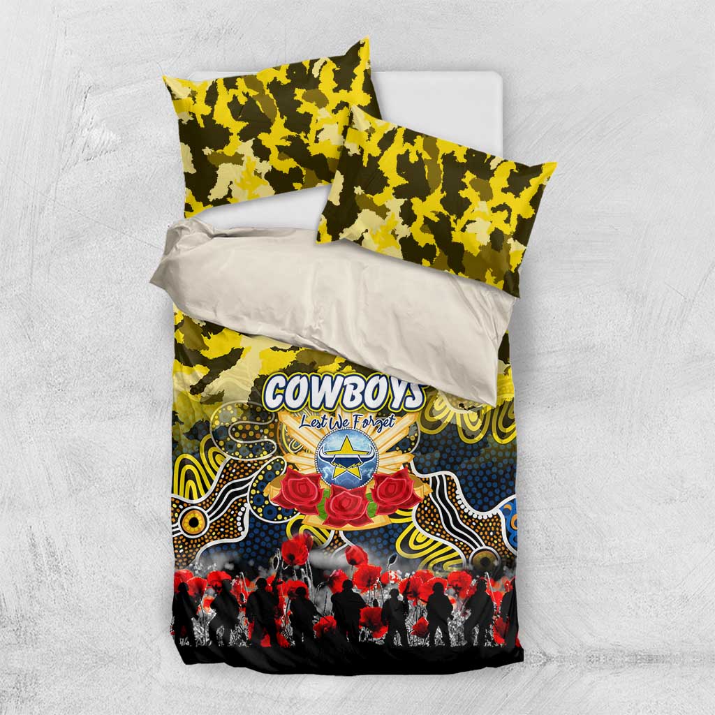 Cowboys ANZAC Day Bedding Set Australian Army - Lest We Forget