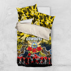 Cowboys ANZAC Day Bedding Set Australian Army - Lest We Forget