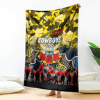 Cowboys ANZAC Day Blanket Australian Army - Lest We Forget