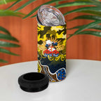 Personalized Cowboys ANZAC Day 4 in 1 Can Cooler Tumbler Australian Army - Lest We Forget
