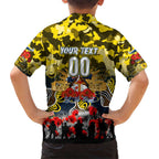 Personalized Cowboys ANZAC Day Hawaiian Shirt Australian Army - Lest We Forget