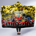 Cowboys ANZAC Day Hooded Blanket Australian Army - Lest We Forget