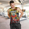 Personalized Cowboys ANZAC Day Men Tank Top Australian Army - Lest We Forget