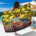 Cowboys ANZAC Day Sarong Australian Army - Lest We Forget
