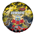 Cowboys ANZAC Day Spare Tire Cover Australian Army - Lest We Forget