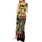 Personalized Cowboys ANZAC Day Tank Maxi Dress Australian Army - Lest We Forget