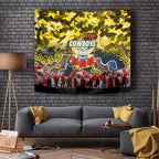 Cowboys ANZAC Day Tapestry Australian Army - Lest We Forget