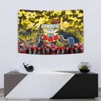 Cowboys ANZAC Day Tapestry Australian Army - Lest We Forget