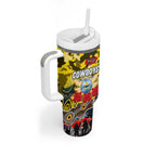 Personalized Cowboys ANZAC Day Tumbler With Handle Australian Army - Lest We Forget