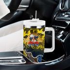 Personalized Cowboys ANZAC Day Tumbler With Handle Australian Army - Lest We Forget