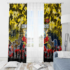 Cowboys ANZAC Day Window Curtain Australian Army - Lest We Forget