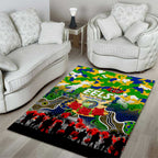Eels ANZAC Day Area Rug Australian Army - Lest We Forget