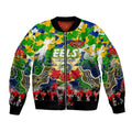 Personalized Eels ANZAC Day Bomber Jacket Australian Army - Lest We Forget