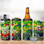 Personalized Eels ANZAC Day 4 in 1 Can Cooler Tumbler Australian Army - Lest We Forget