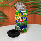 Personalized Eels ANZAC Day 4 in 1 Can Cooler Tumbler Australian Army - Lest We Forget