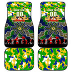 Eels ANZAC Day Car Mats Australian Army - Lest We Forget